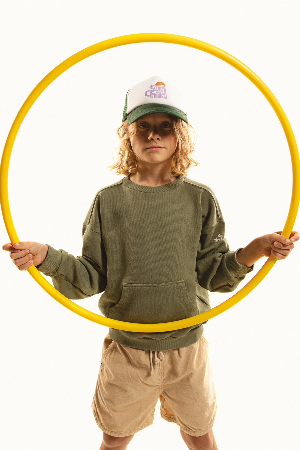 Boys' shorts - Chalk - Hunter