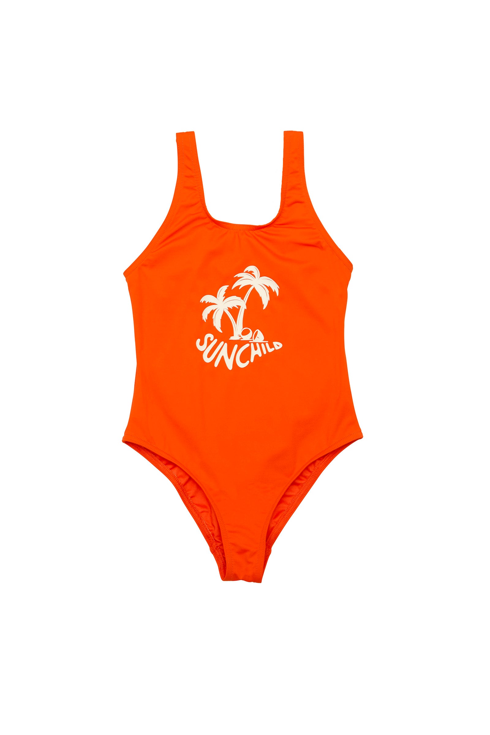 Maillot de bain fille 1 pièce - Lou Palmtree - Fanta