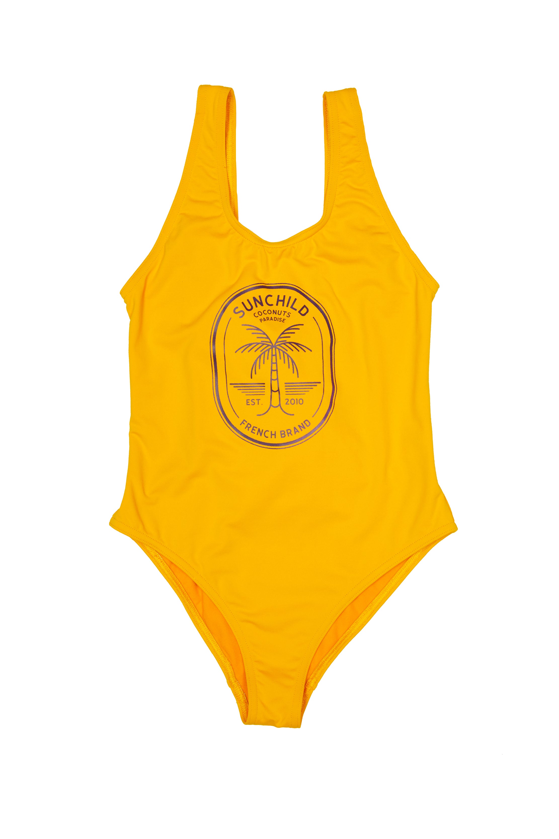 Maillot de bain fille 1 pièce - Lou Coconut - Sunset