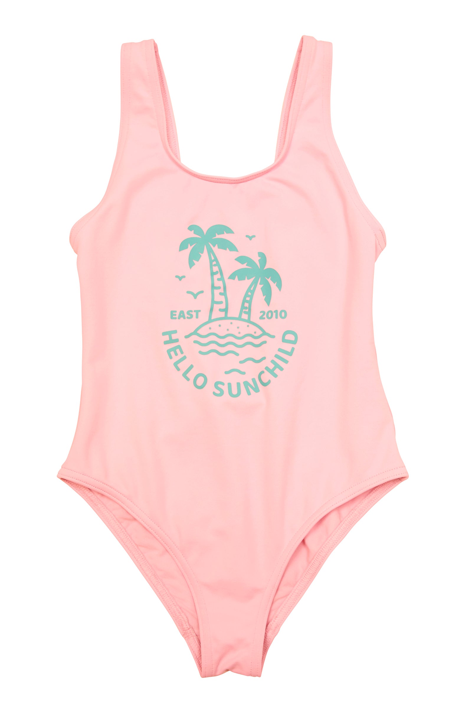 Maillot de bain fille 1 pièce - Lou Hello - Pinky