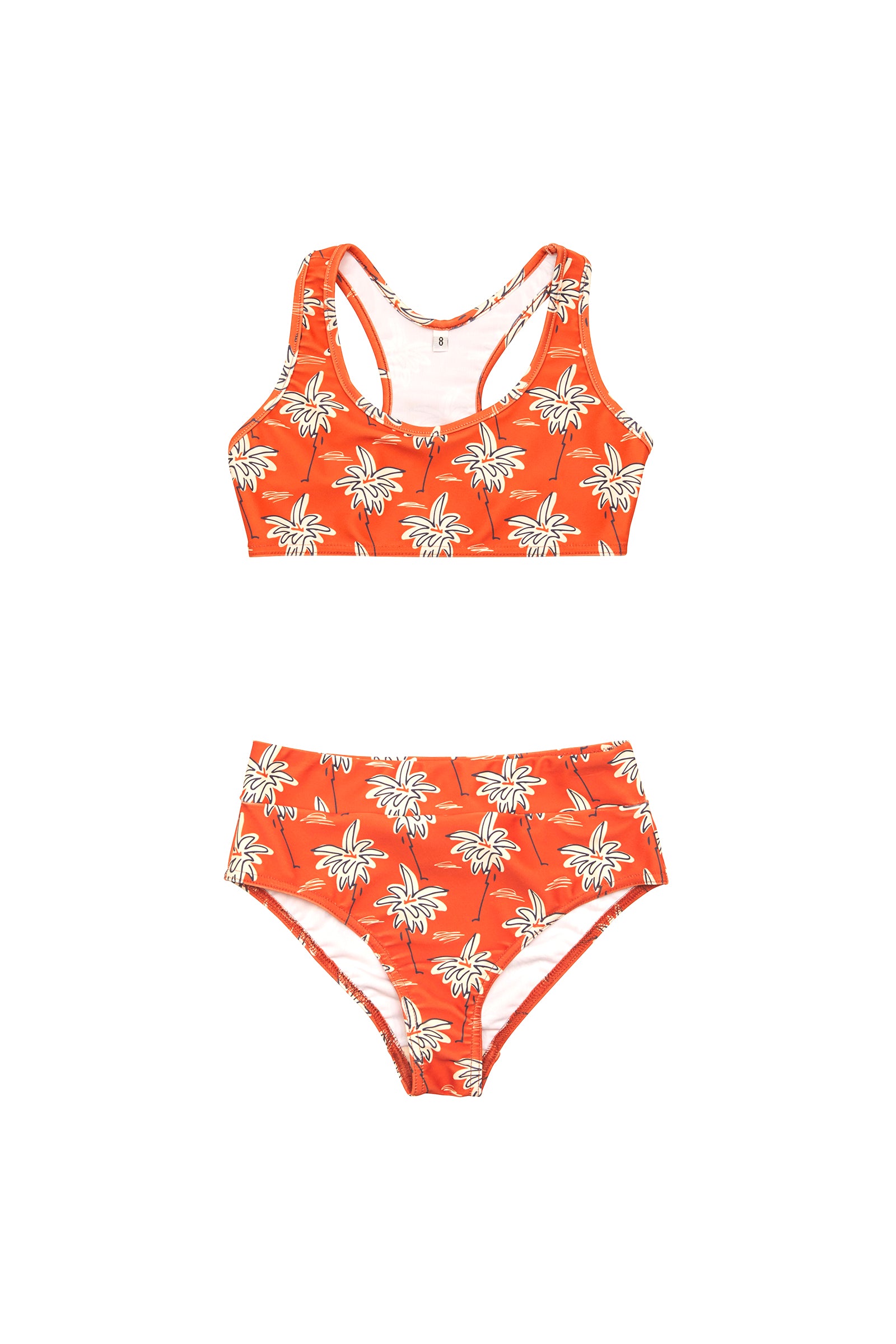 Maillot de bain fille 2 pièces - Luisa - Retro palm