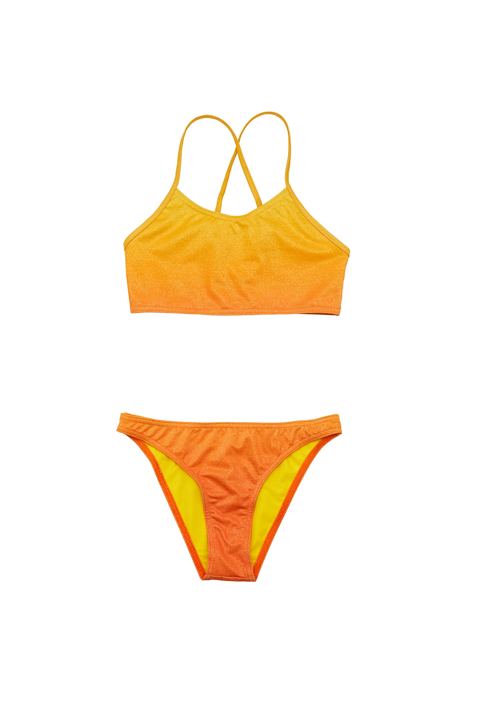 Maillot de bain fille 2 pièces - Ellis - Sunset