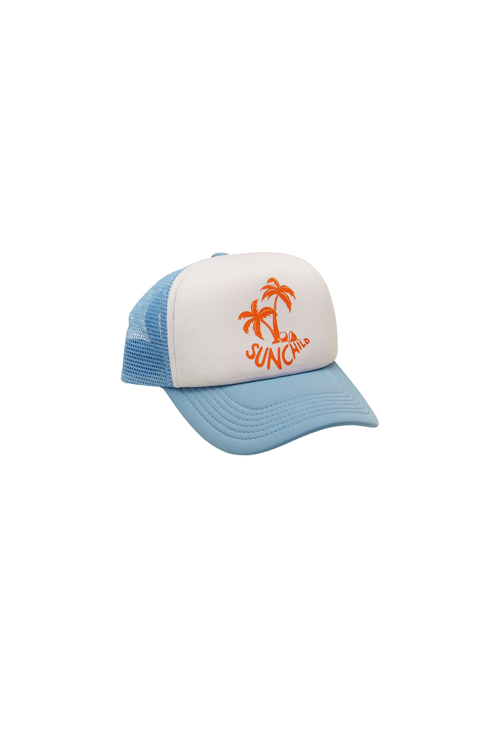 Kids' Cap - Palmtree Trucker - Horizon