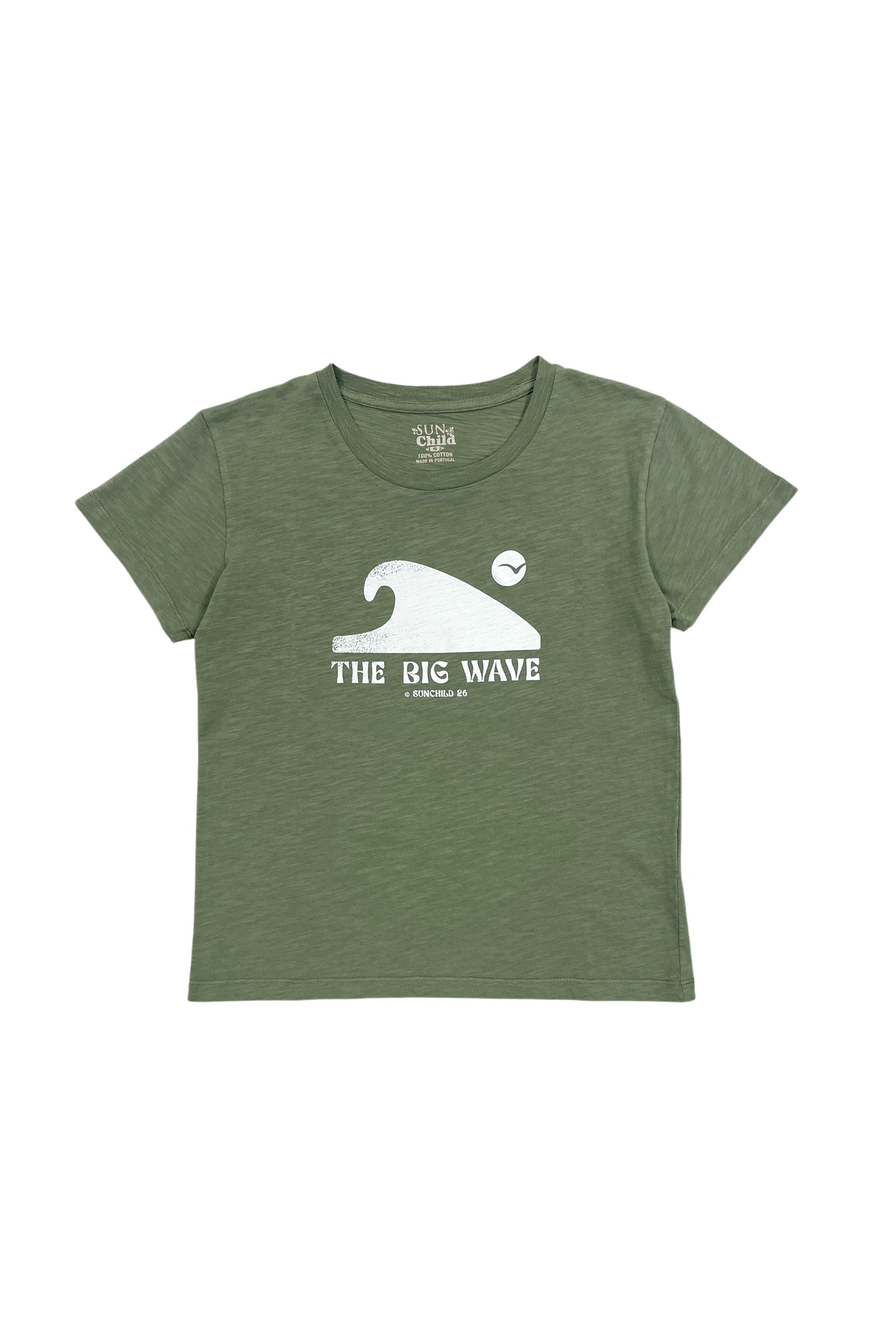 T-shirt Garçon - Bigwave - Sauge