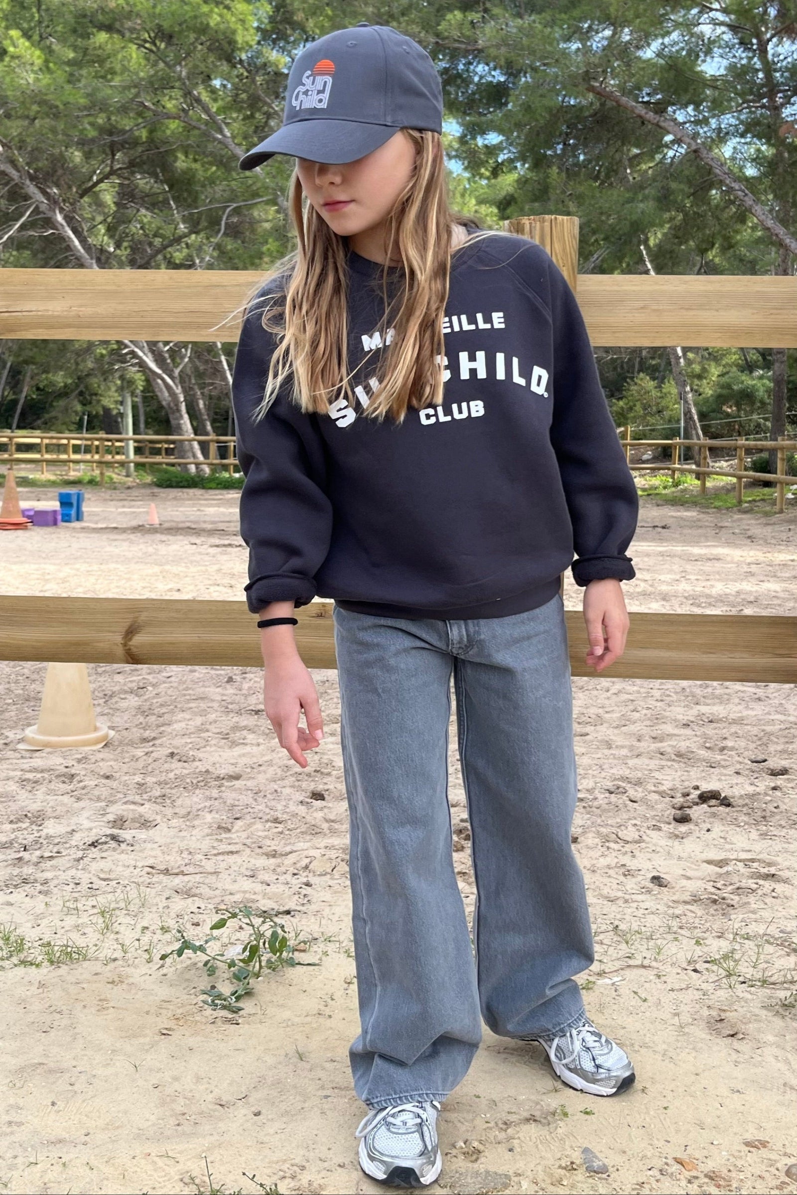 Pantalon fille - Puma - Grey