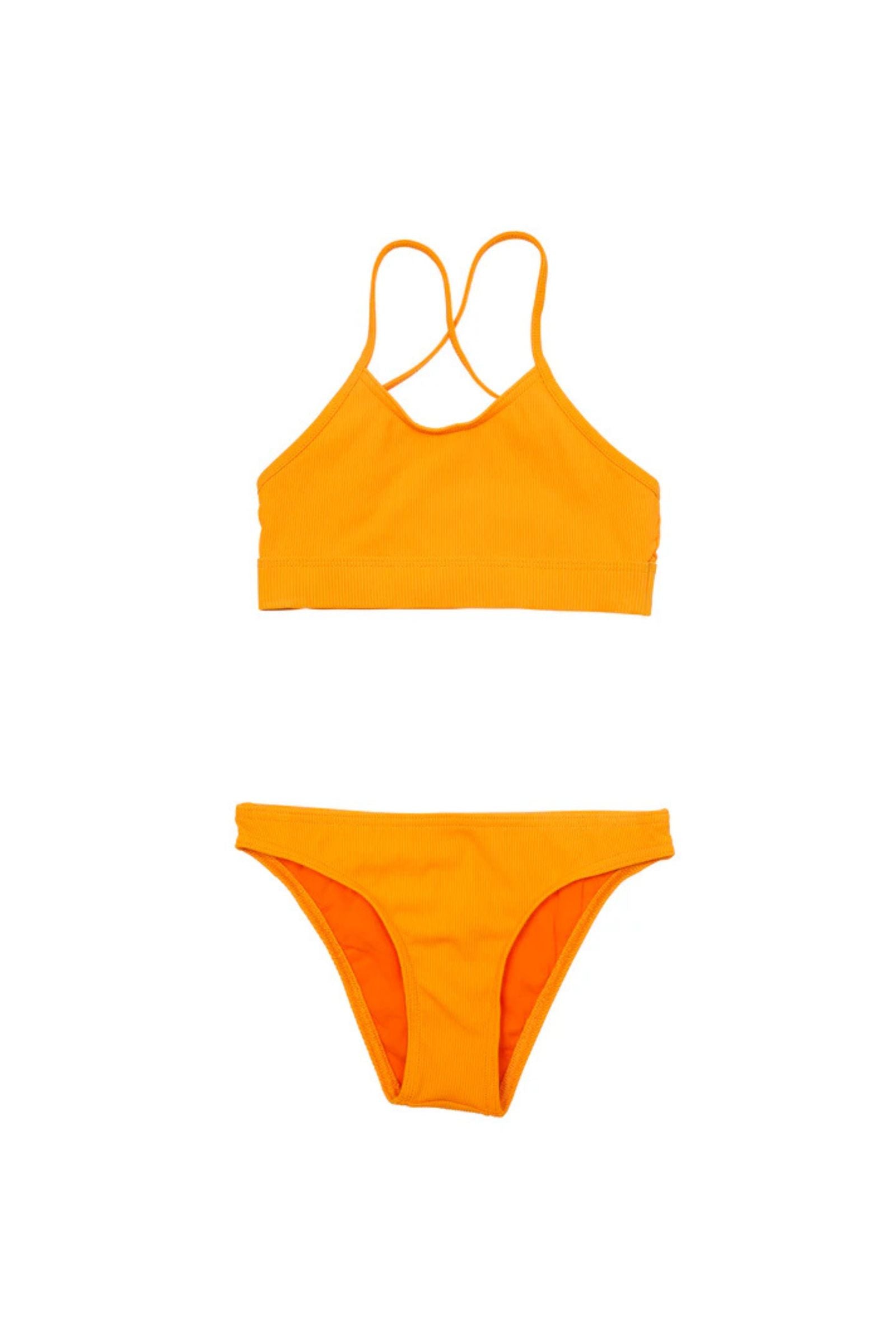 Girls' 2-piece swimsuit - Ellis - Sunset