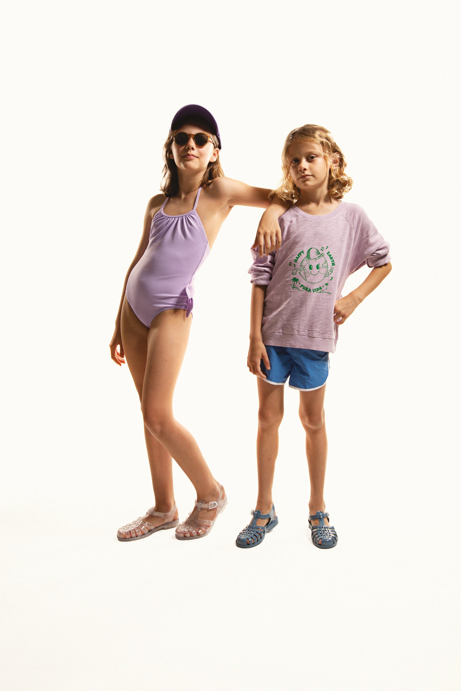 Maillot de bain fille 1 pièce - Victoria- Parme