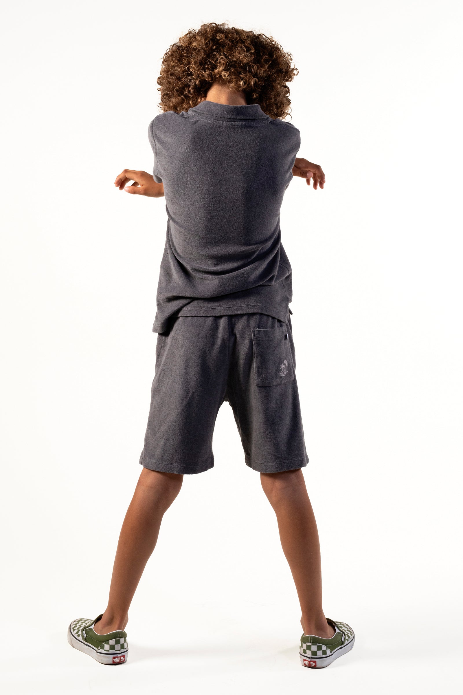 Boys' Shorts - Lagos - Caviar