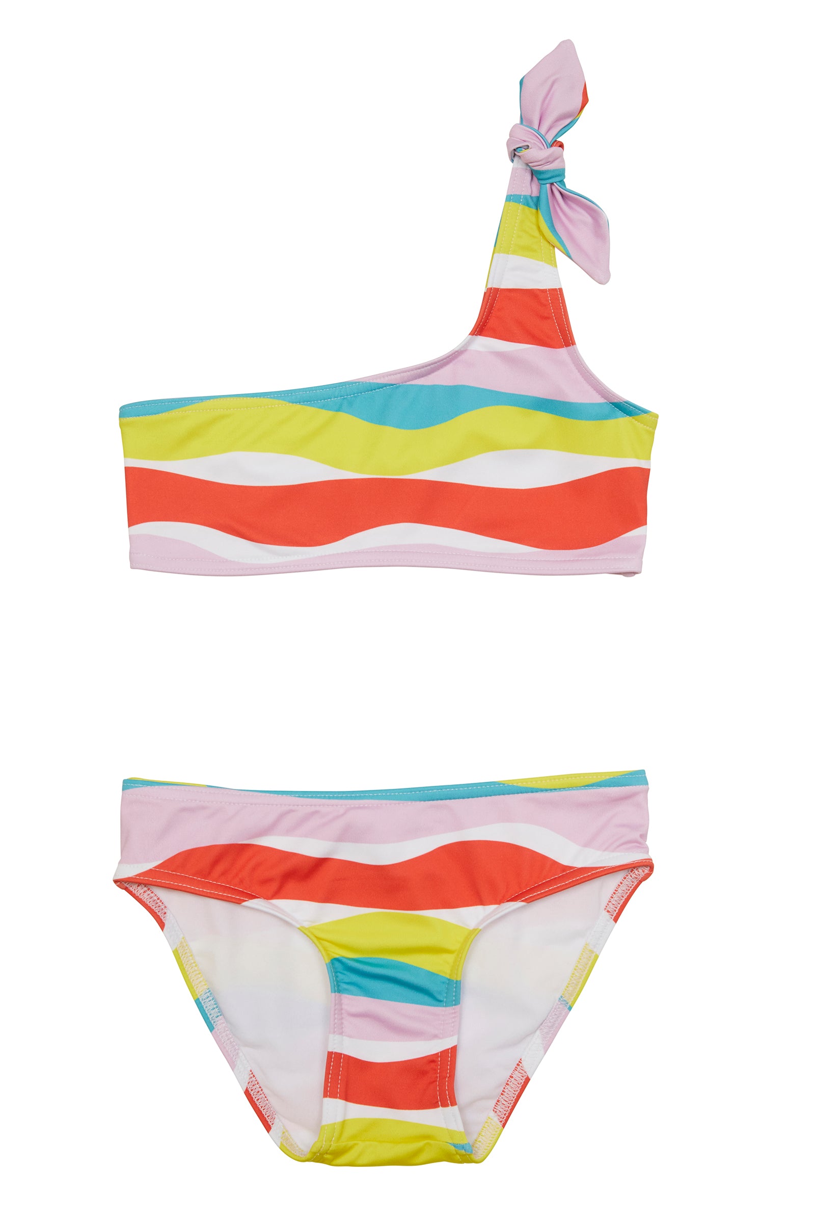 Girls' 2-piece swimsuit - Eva - Fuchsia