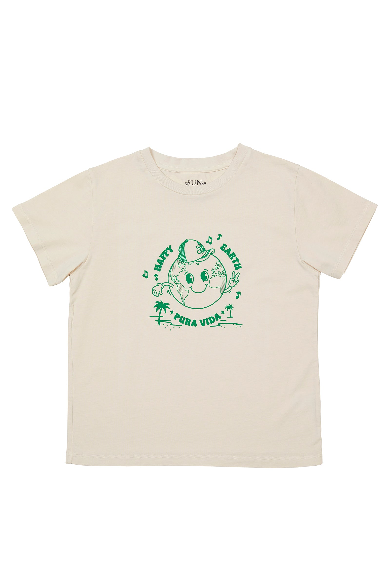 Tshirt enfant - Craie- Happyearth