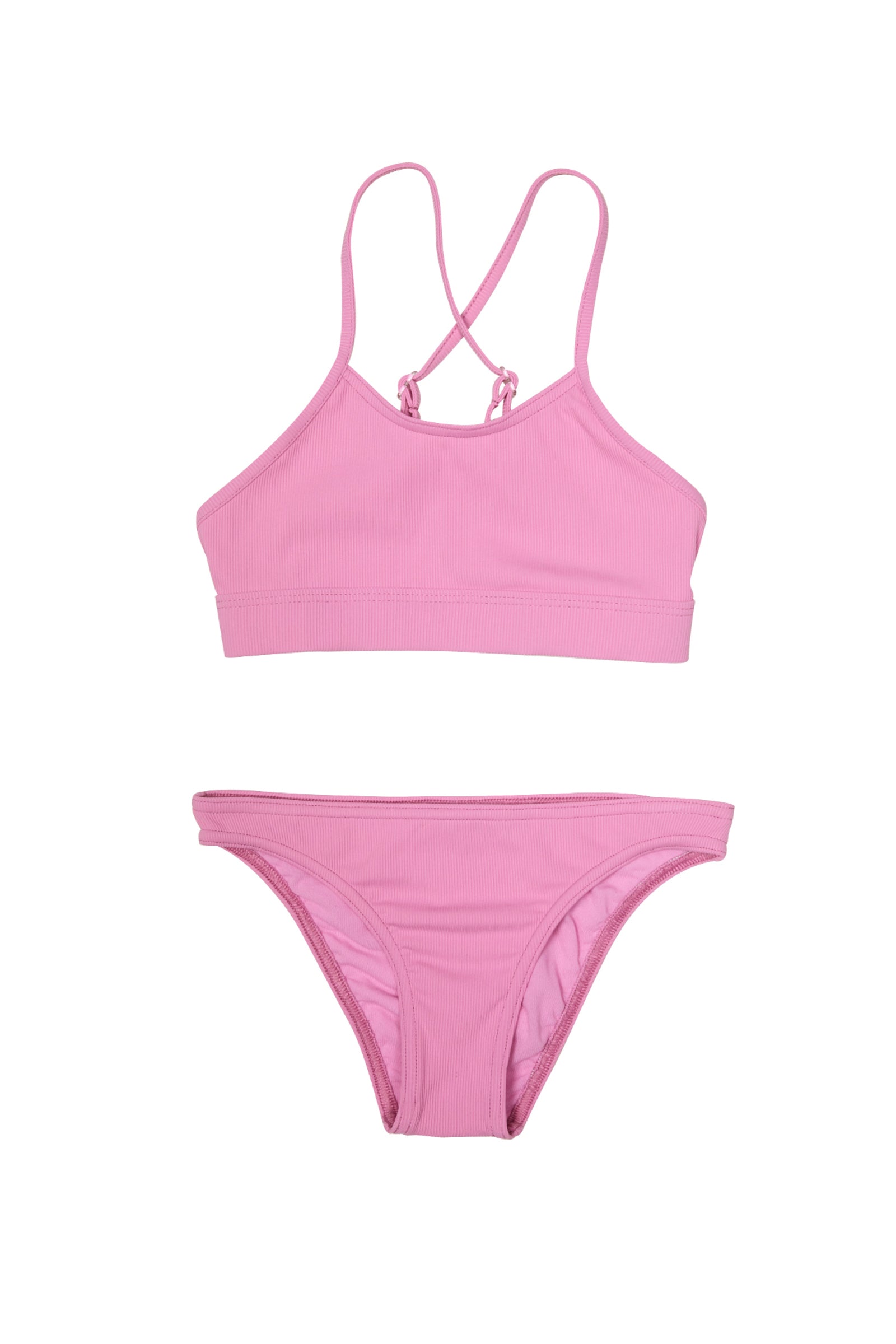 Girls' 2-piece swimsuit - Ellis - Sunset