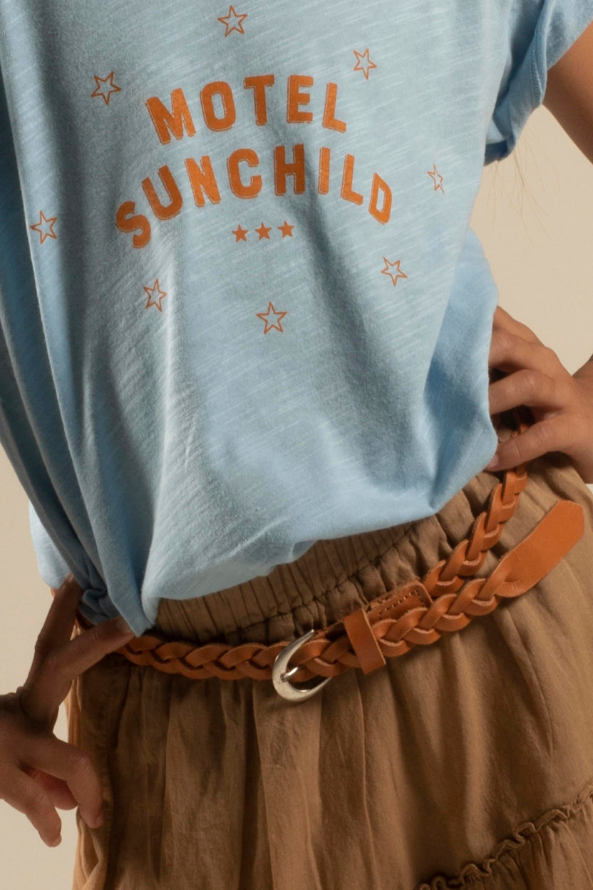 Ceinture enfant - Lucia - Cognac