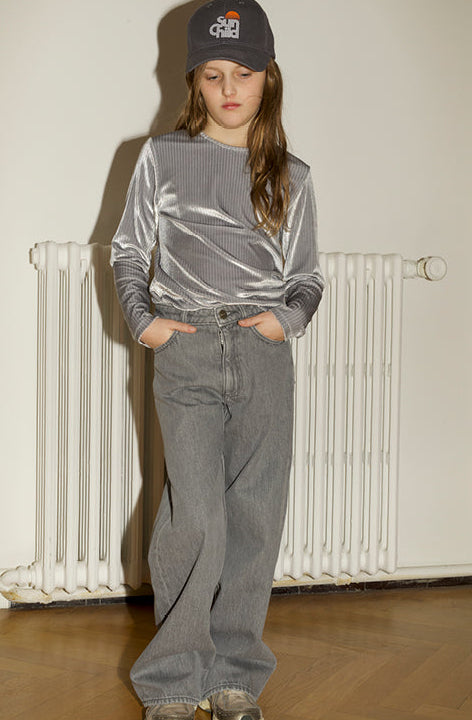 Pantalon fille - Puma - Grey