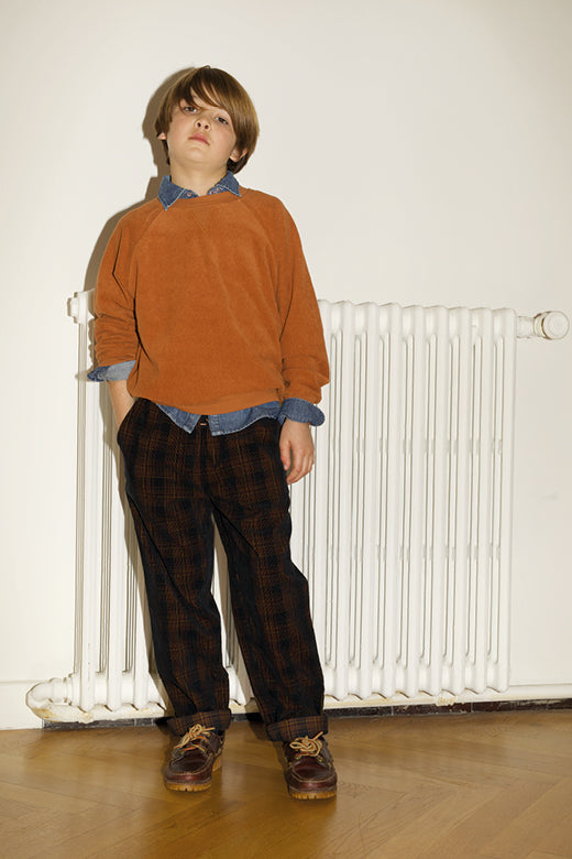 Sweat garçon - Kingman - Noisette