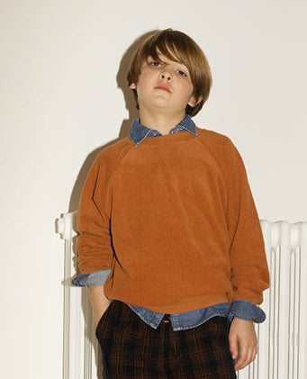 Sweat garçon - Kingman - Noisette