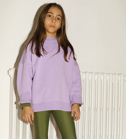 Sweat fille - Calico - Glycine