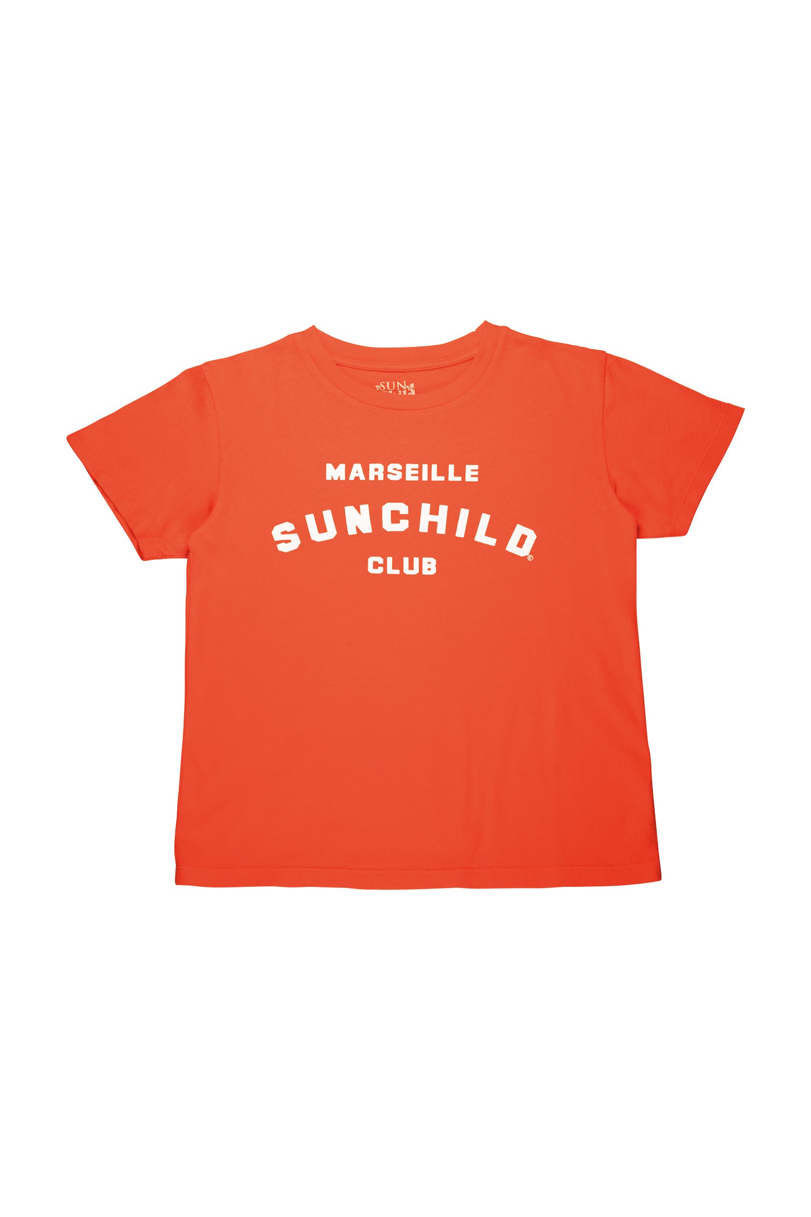 T shirt garçon - Club - Tangerine