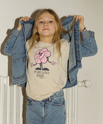 T-shirt fille - Pure love