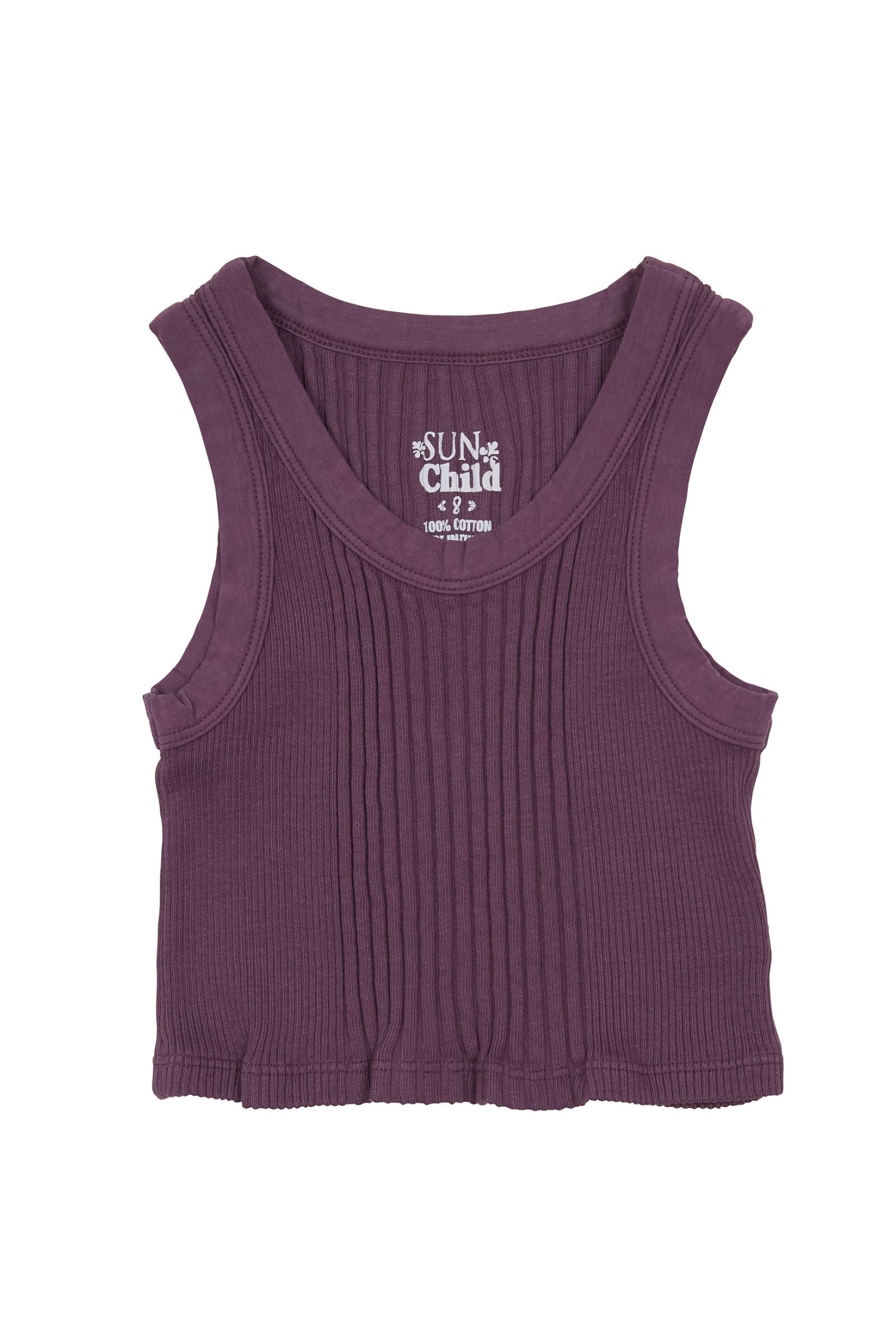 Cropped Tank Top - Limoncello- Cruz