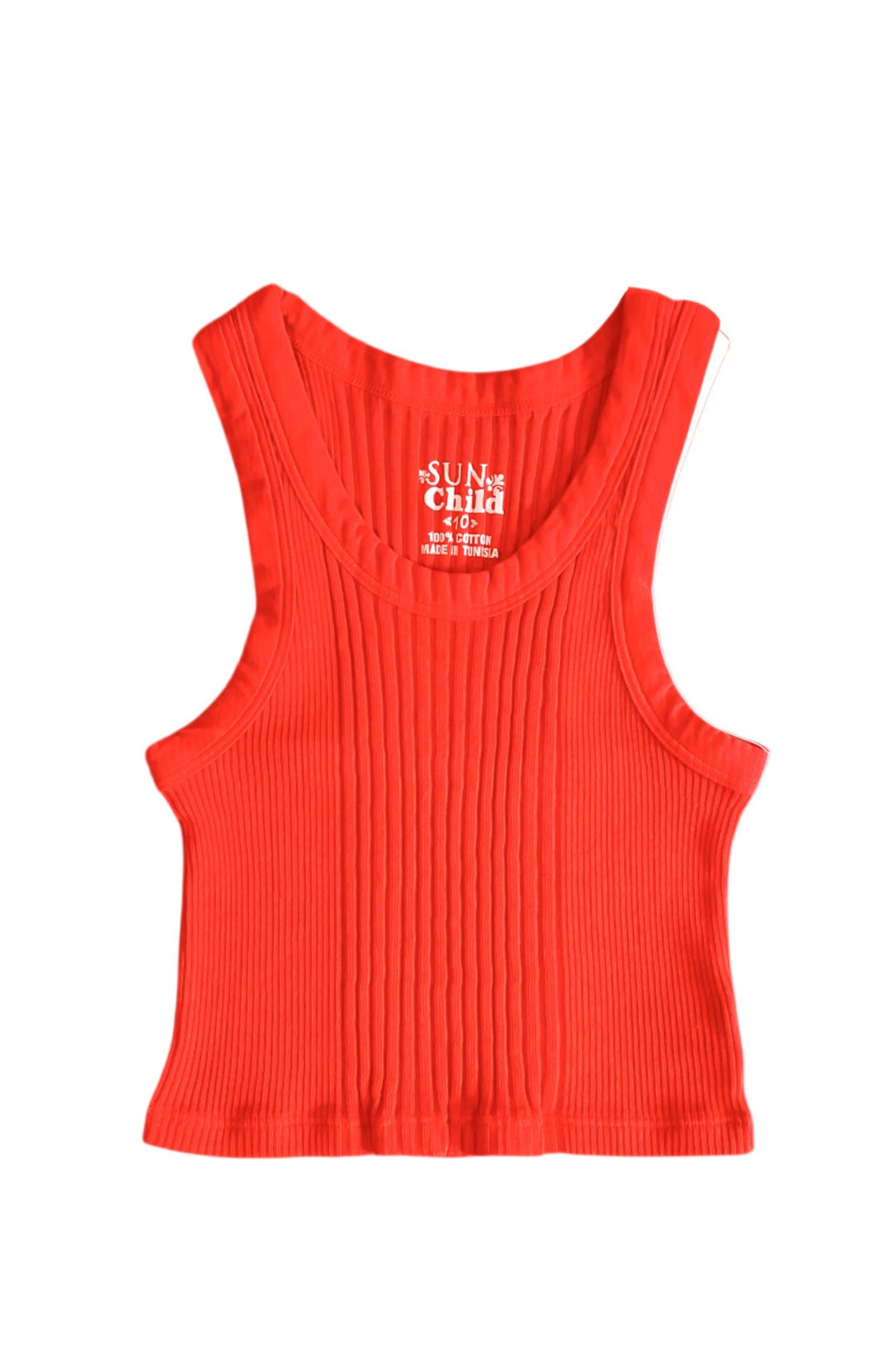 Débardeur court - Cruz - Tangerine