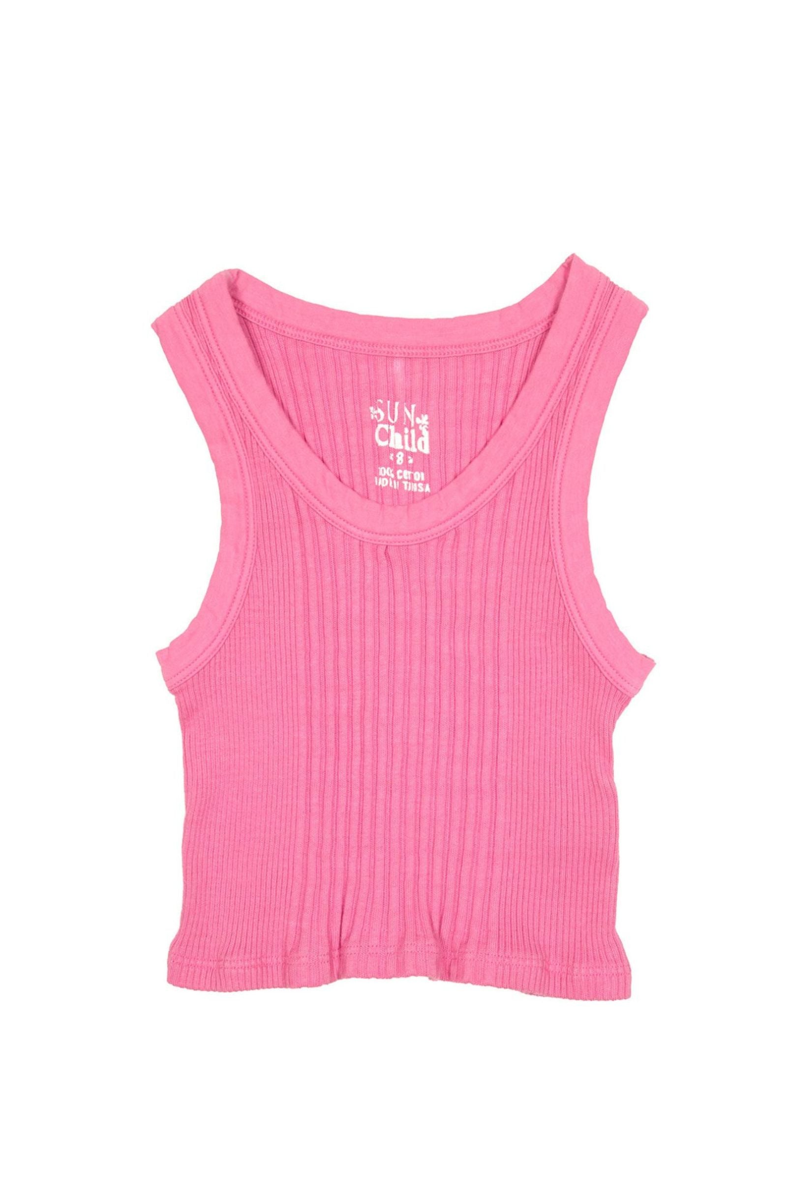 Cropped tank top - Cruz - Blush