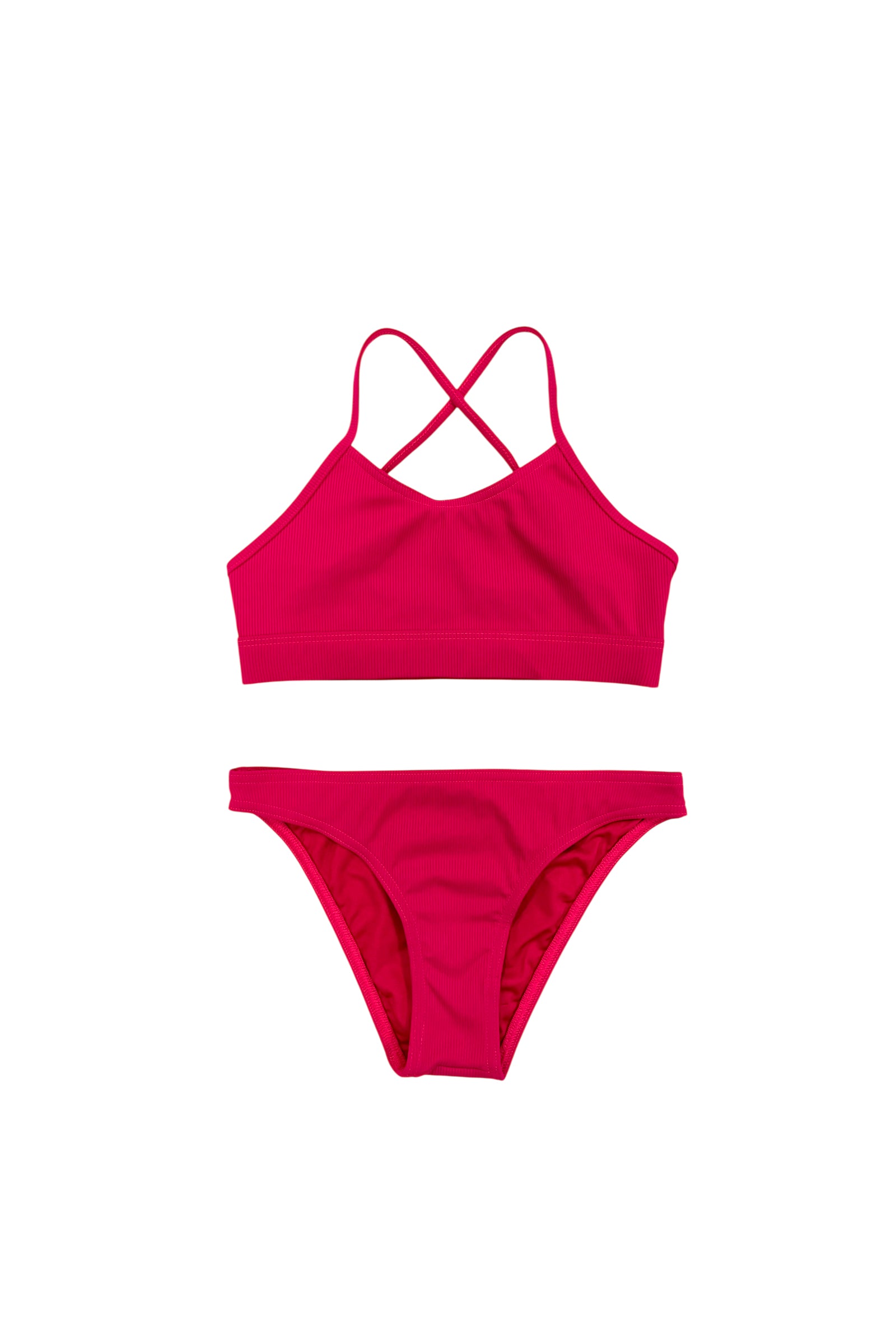 Girls' 2-piece swimsuit - Ellis - Sunset