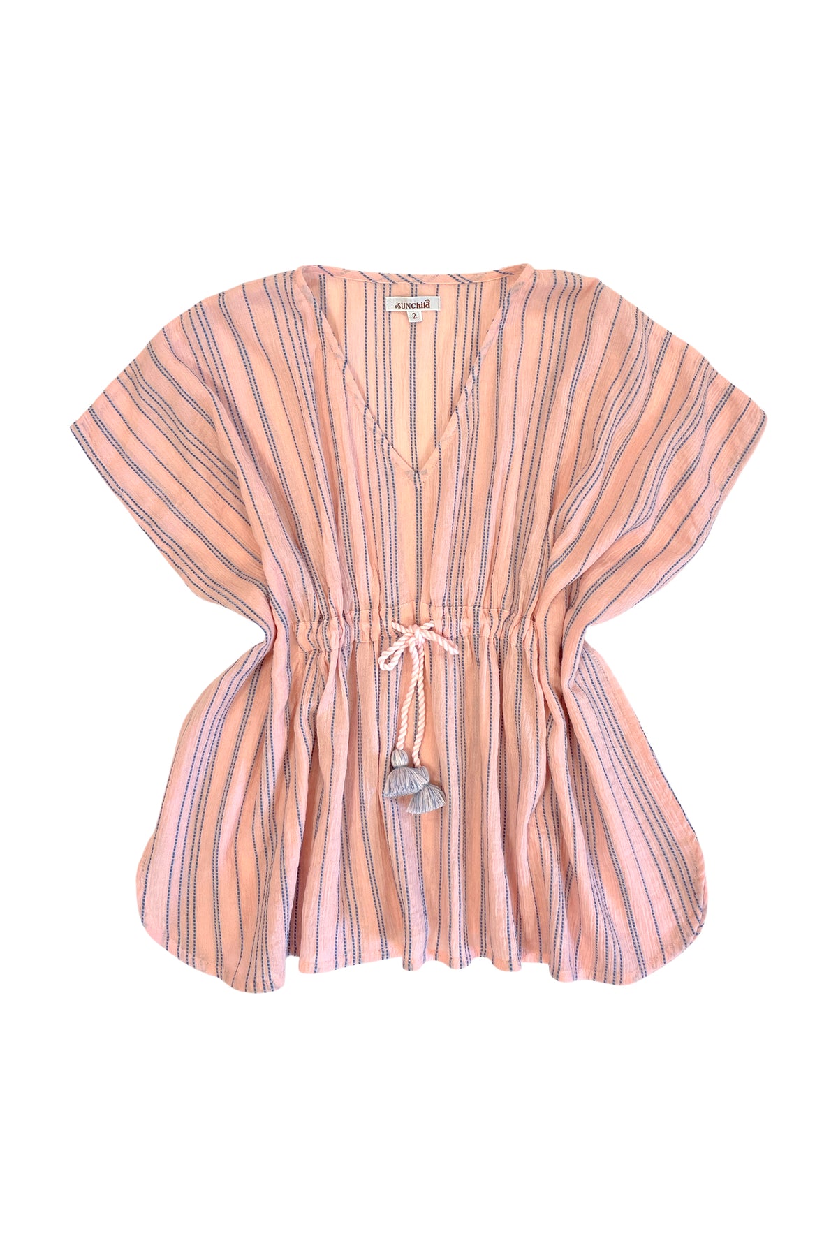Girl's Poncho - Tobago - Blue