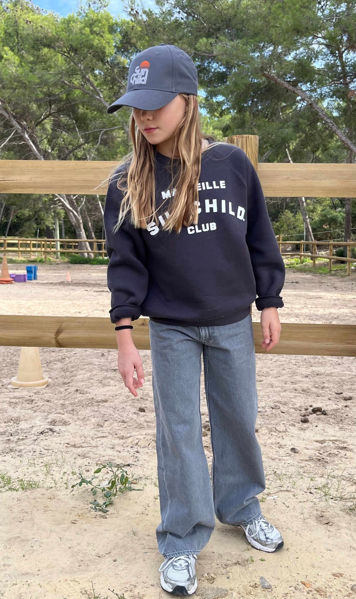 Pantalon fille - Puma - Grey