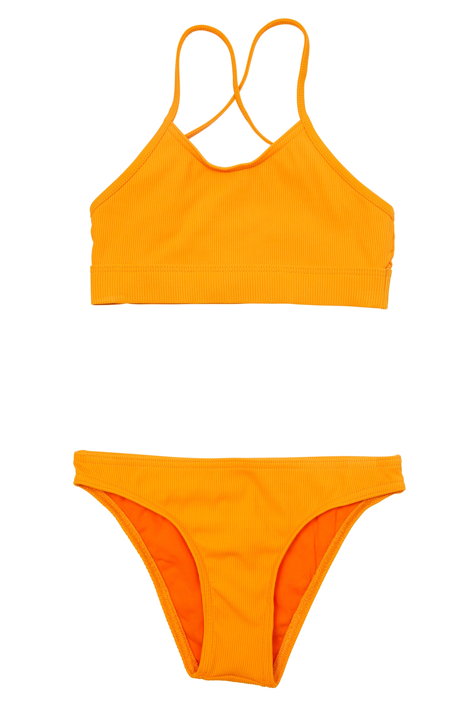 Girls' 2-piece swimsuit - Ellis - Sunset